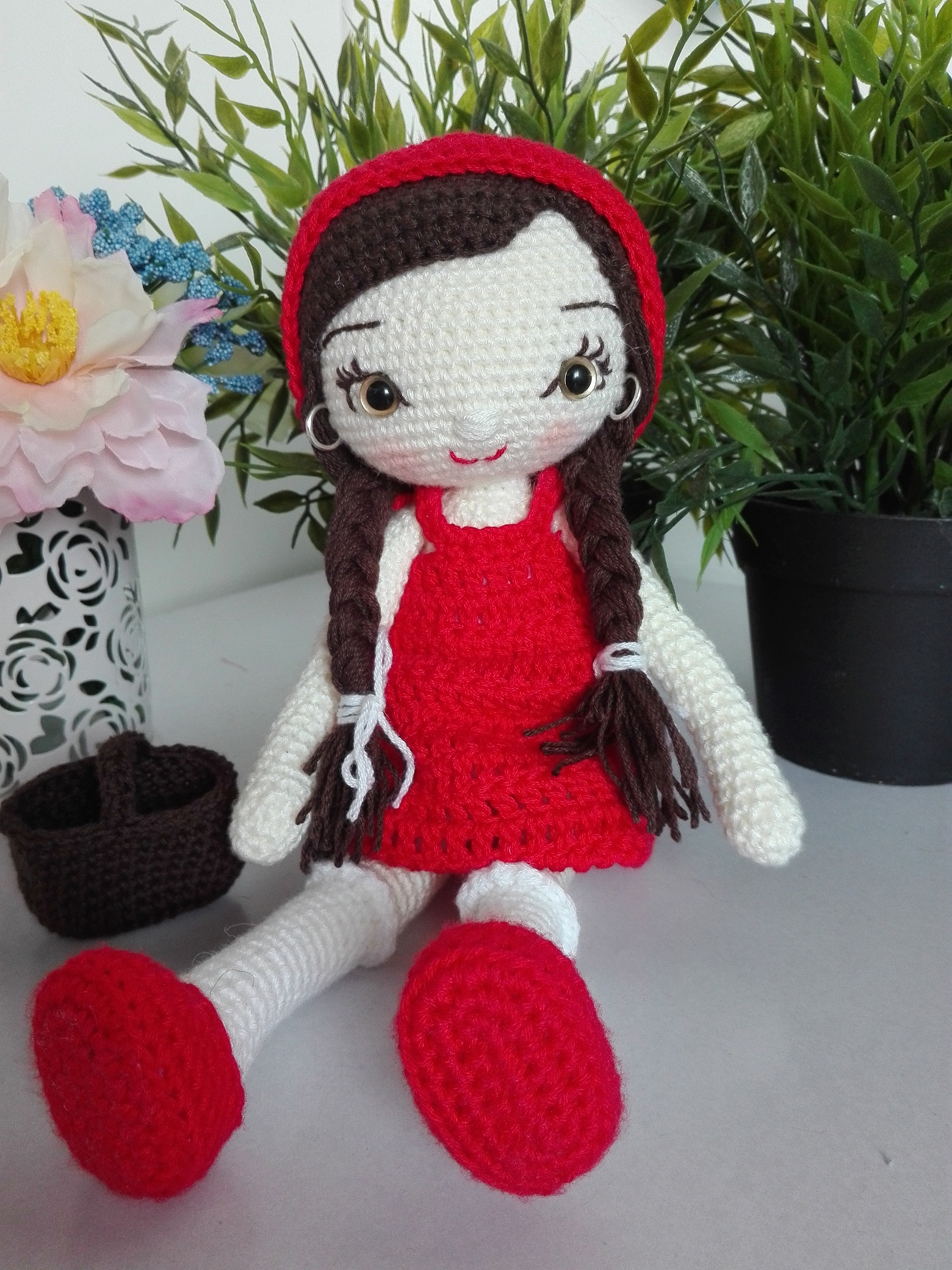 caperucita roja amigurumi