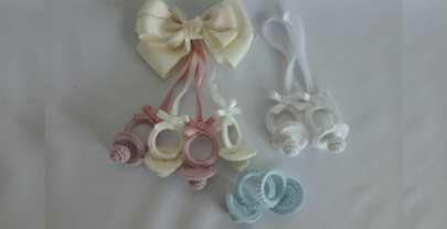 Como tejer chupete en crochet para baby shower