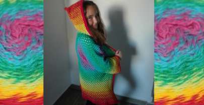 Como hacer Chaqueta hexágonos a ganchillo