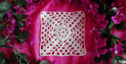 Enciclopedia del crochet: Granny square, # 1